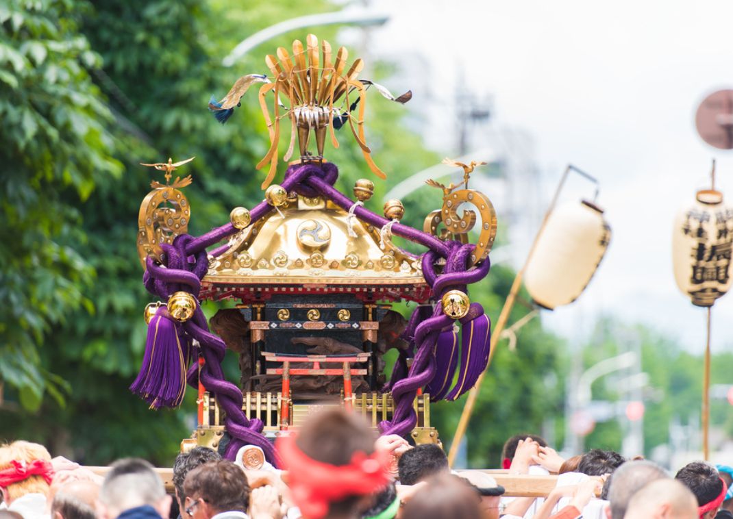 Festival di Tenjin, Osaka, Giappone