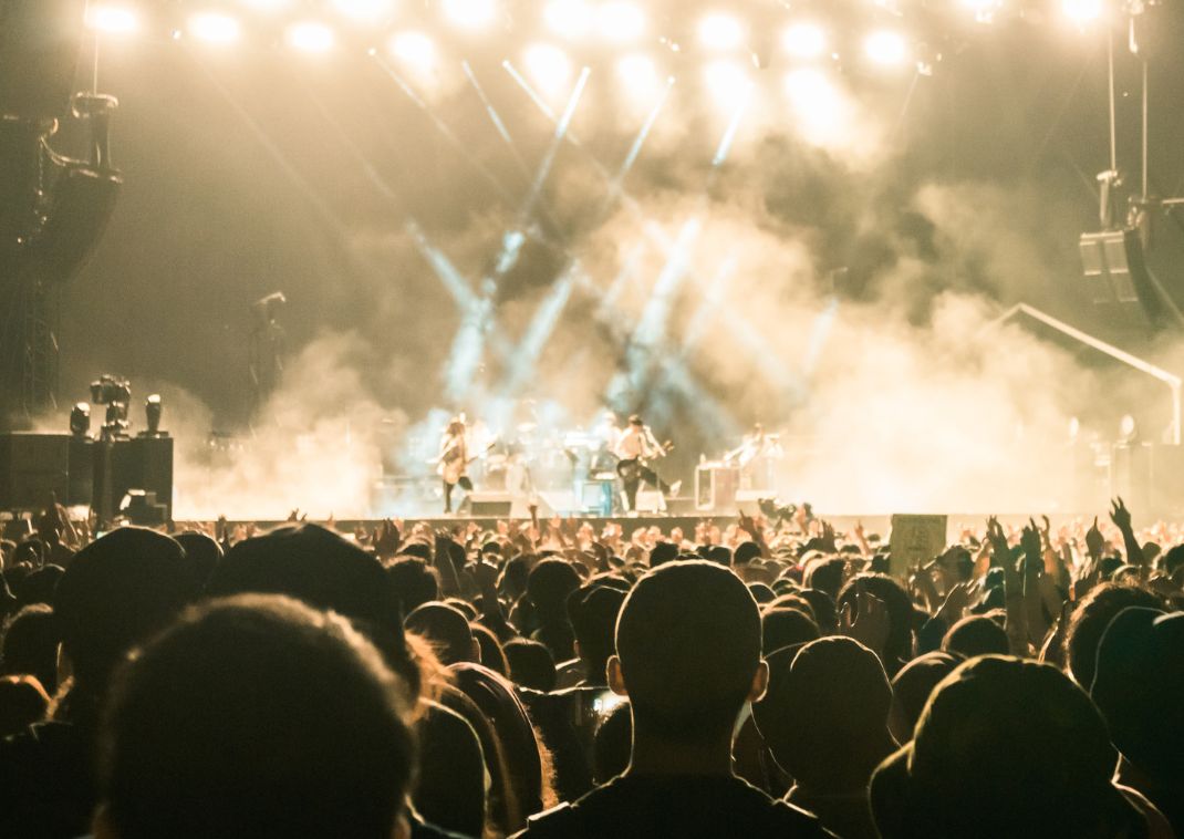 Spettacolo dal vivo, Fuji Rock, Estate, Naeba, Niigata, Giappone.