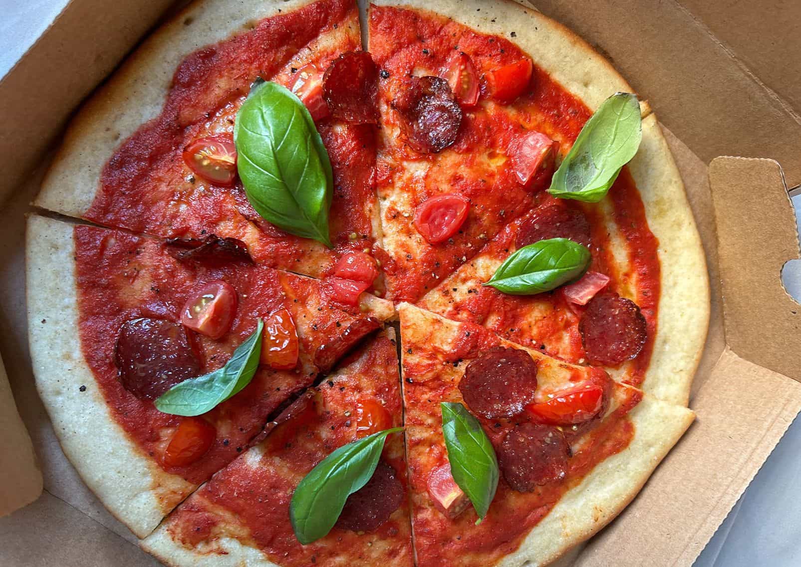 La pizza di RICE HACK Gluten Free Bakery – Tokyo, Japan
