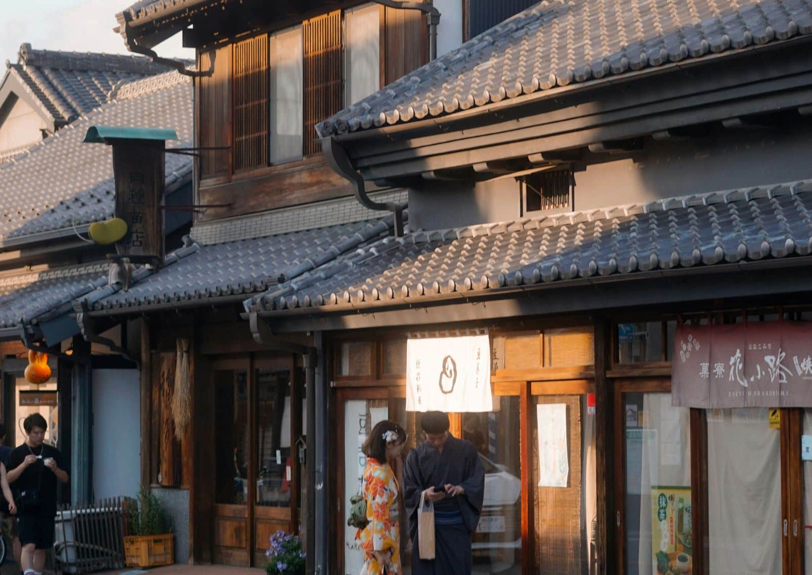 Turisti a Kawagoe, Saitama, Giappone