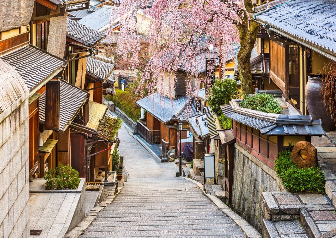 Kyoto in primavera, Giappone