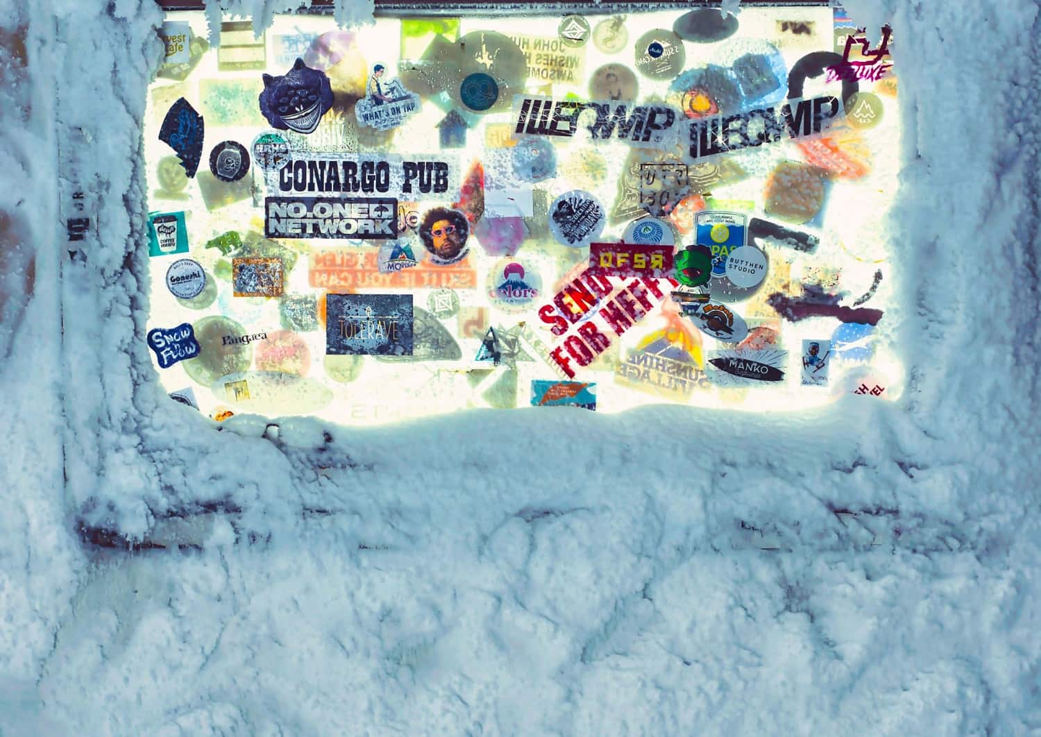 Il famoso Bar Gyu+ di Niseko, Hokkaido, Giappone