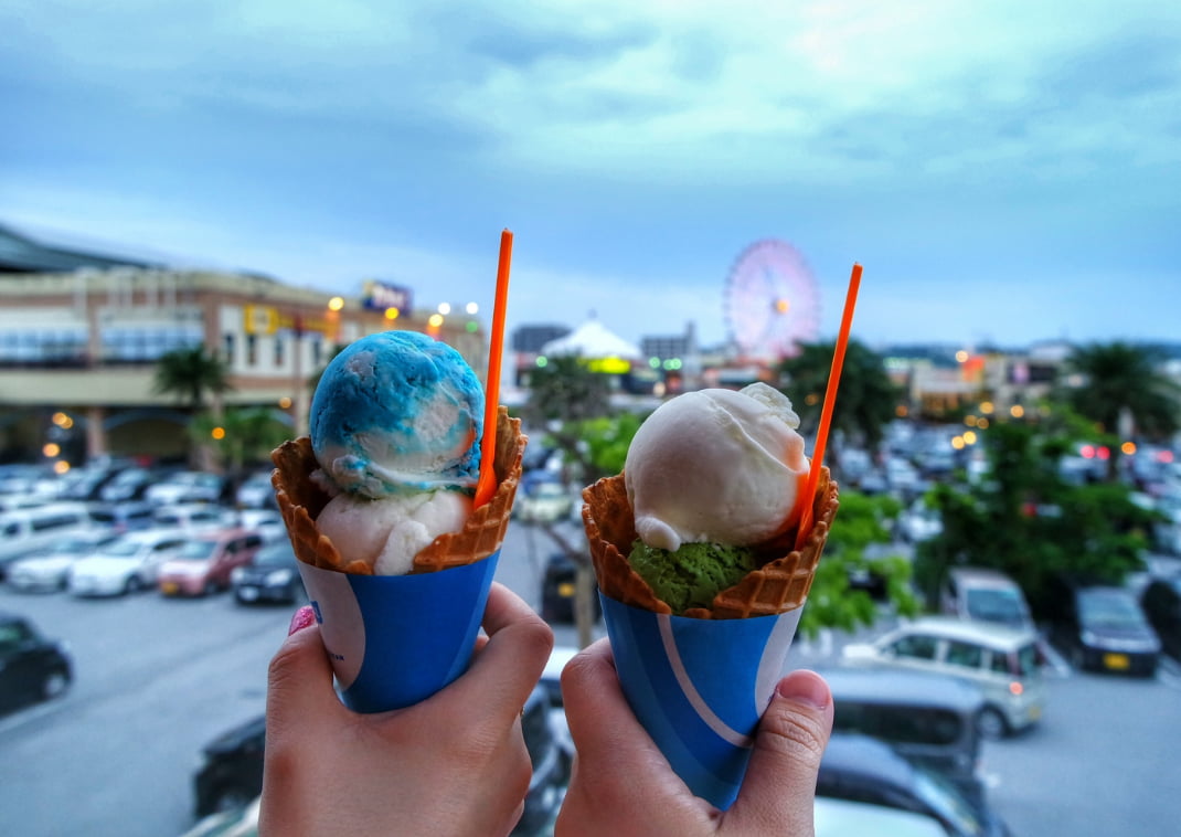 Blue Seal Cafe, il famoso gelato di Okinawa