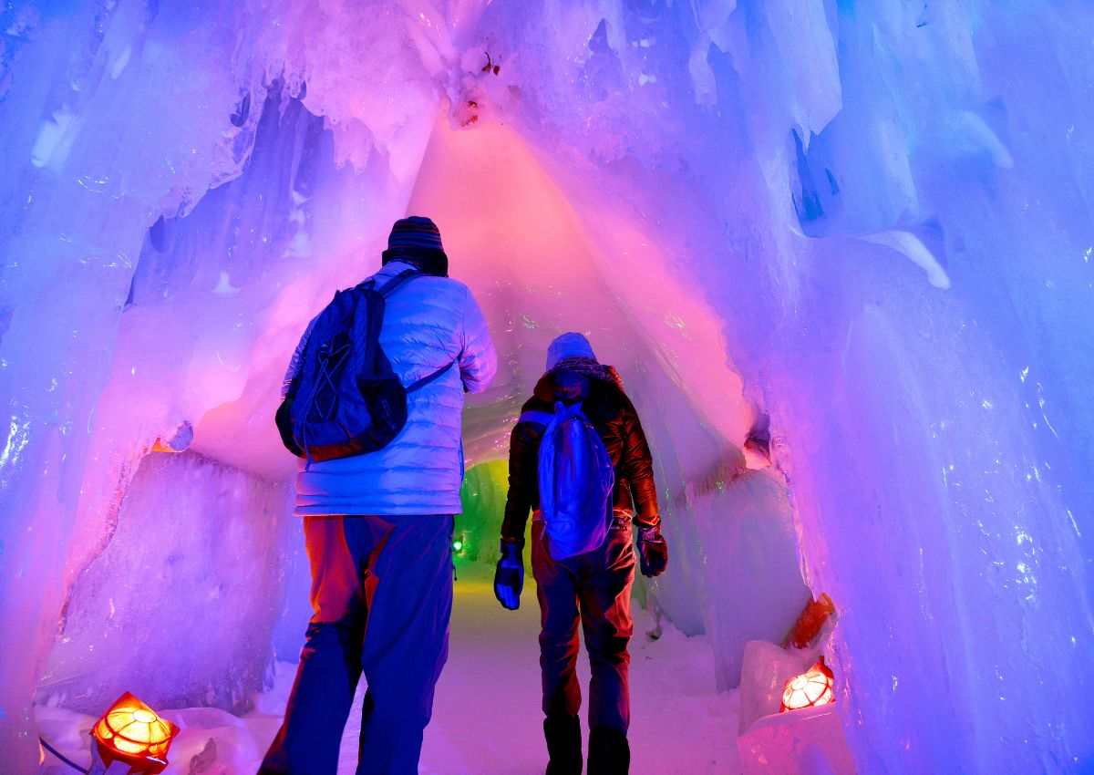 Festival del ghiaccio in Hokkaido, Giappone