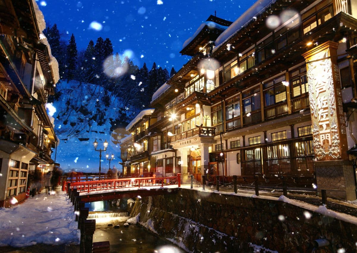 Notte nevosa a Ginzan Onsen