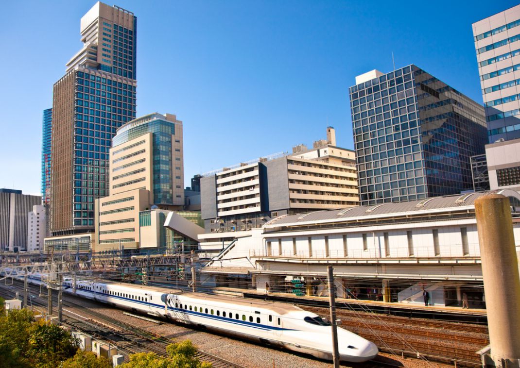 Shinkansen a Odaiba, Tokyo, Giappone