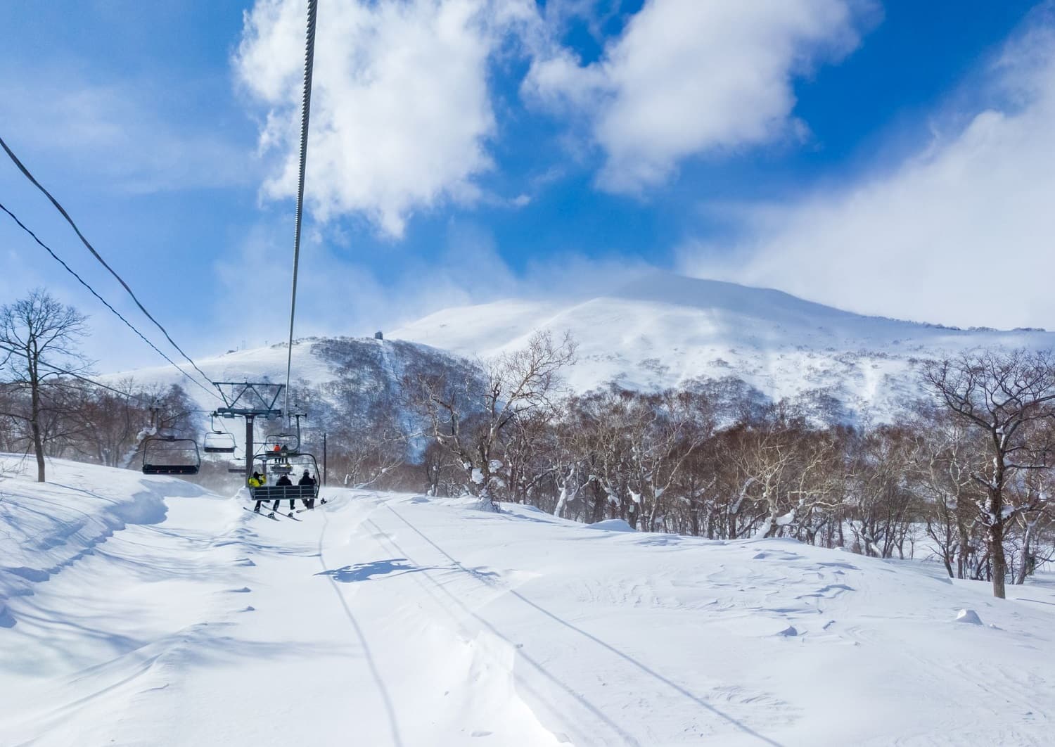 Stazione sciistica di Niseko United, Hokkaido, Giappone