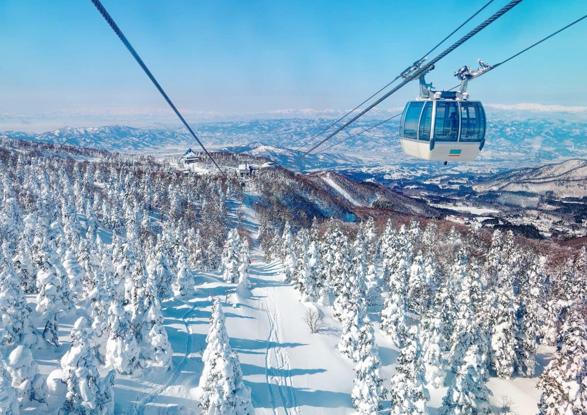 Stazione sciistica di Zao Onsen, Yamagata