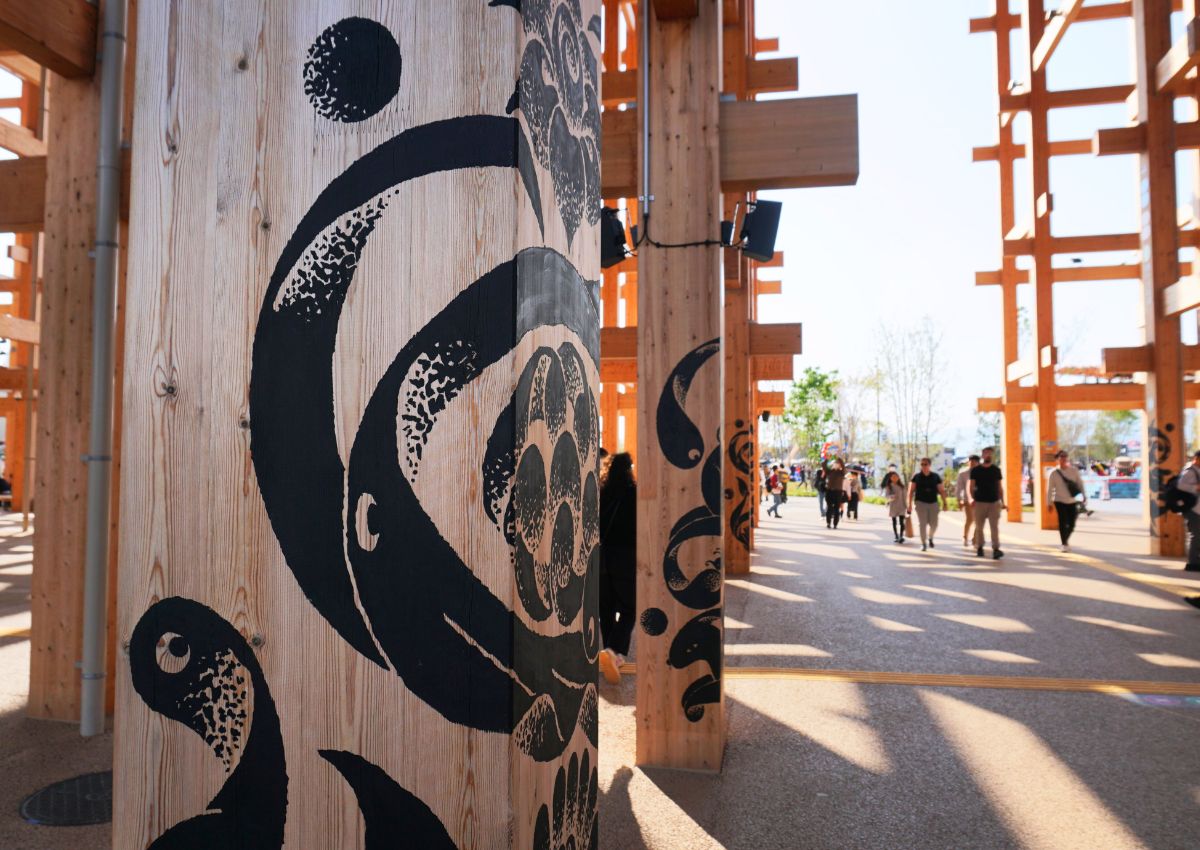 Opere d'arte intorno all'EXPO 2025