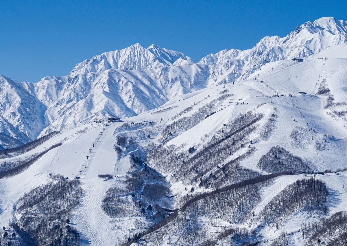 Stazione sciistica Happo-One, Hakuba, Giappone