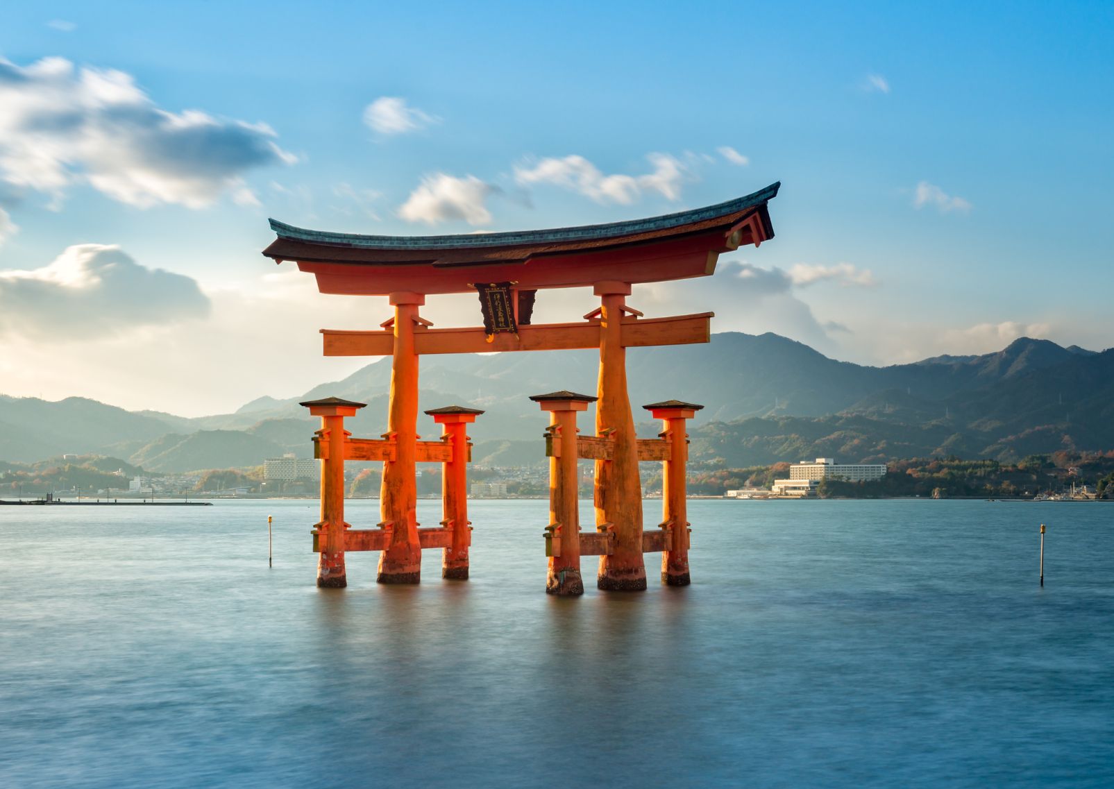 Porta Torii galleggiante, Miyajima, Giappone