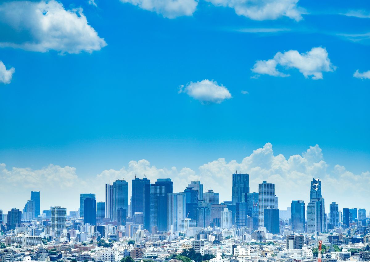 Skyline di Tokyo, Giappone