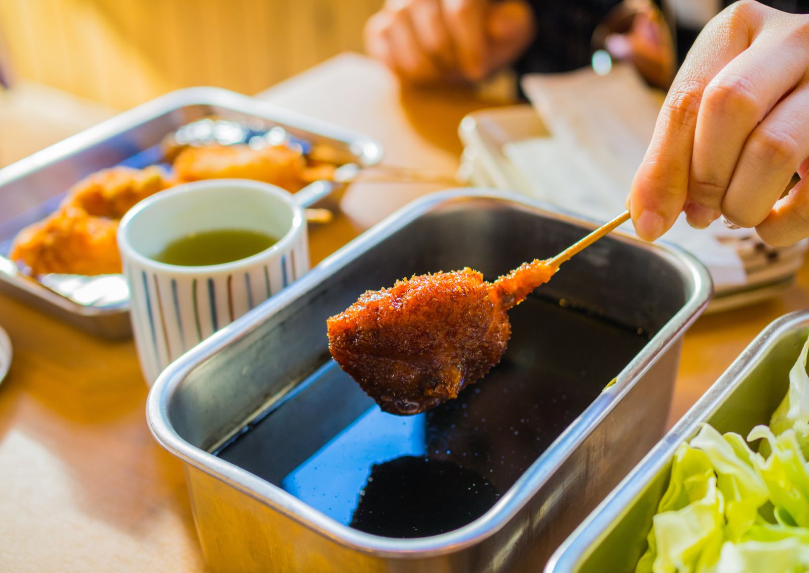Kushikatsu, una specialità giapponese, Giappone