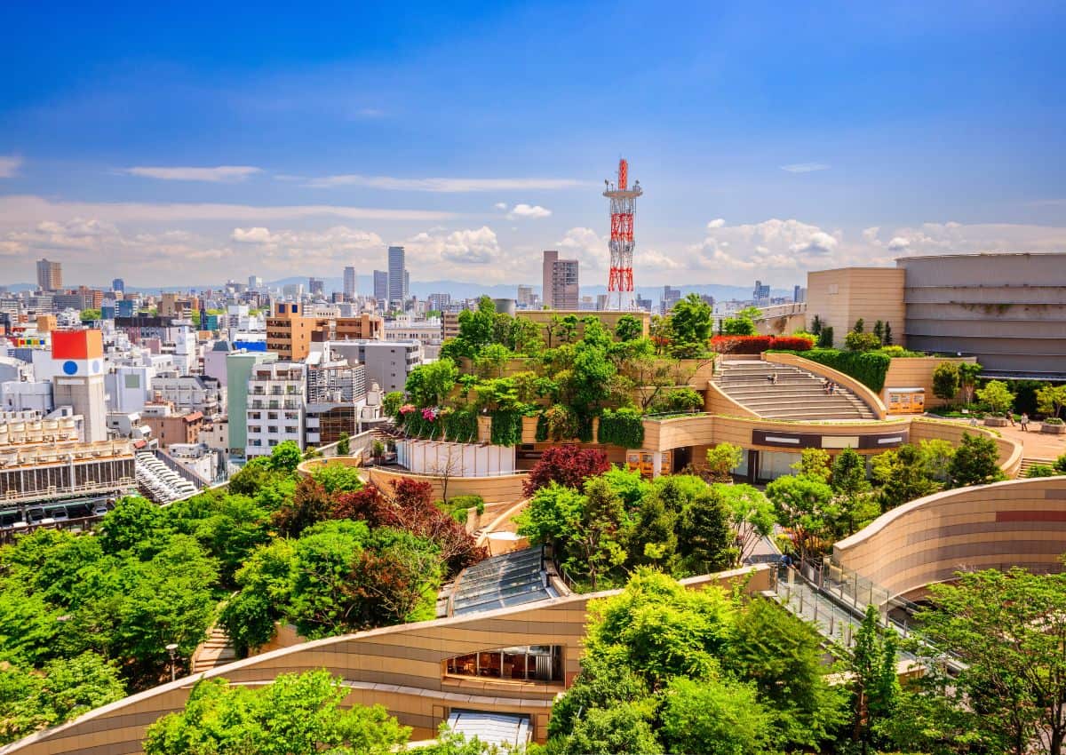 Namba Parks, Osaka, Giappone