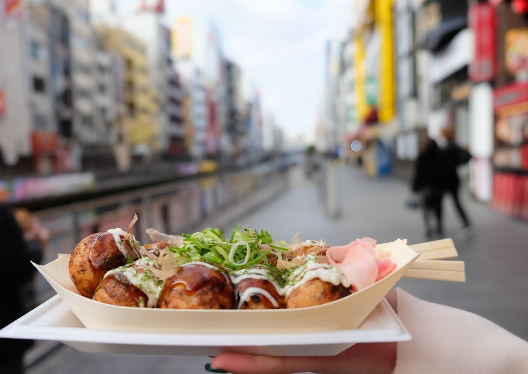 Polpette di Takoyaki o polpo