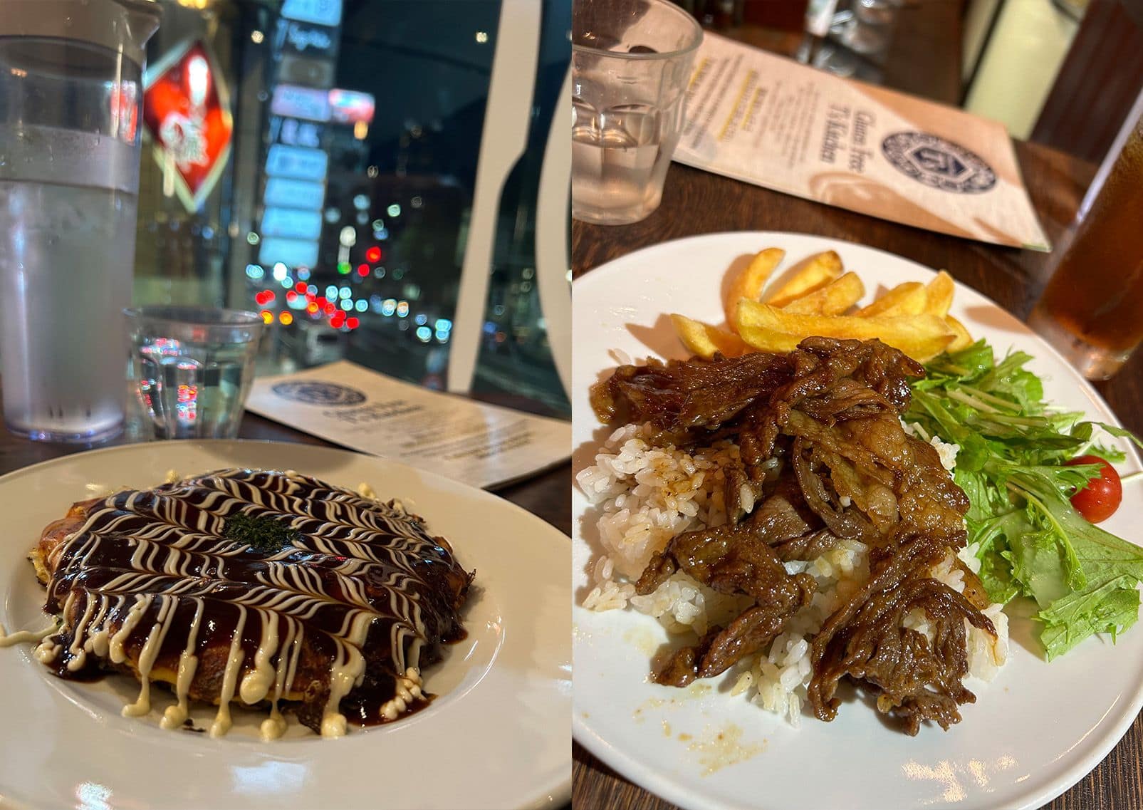 Piatti al Gluten Free T’s - Tokyo, Giappone