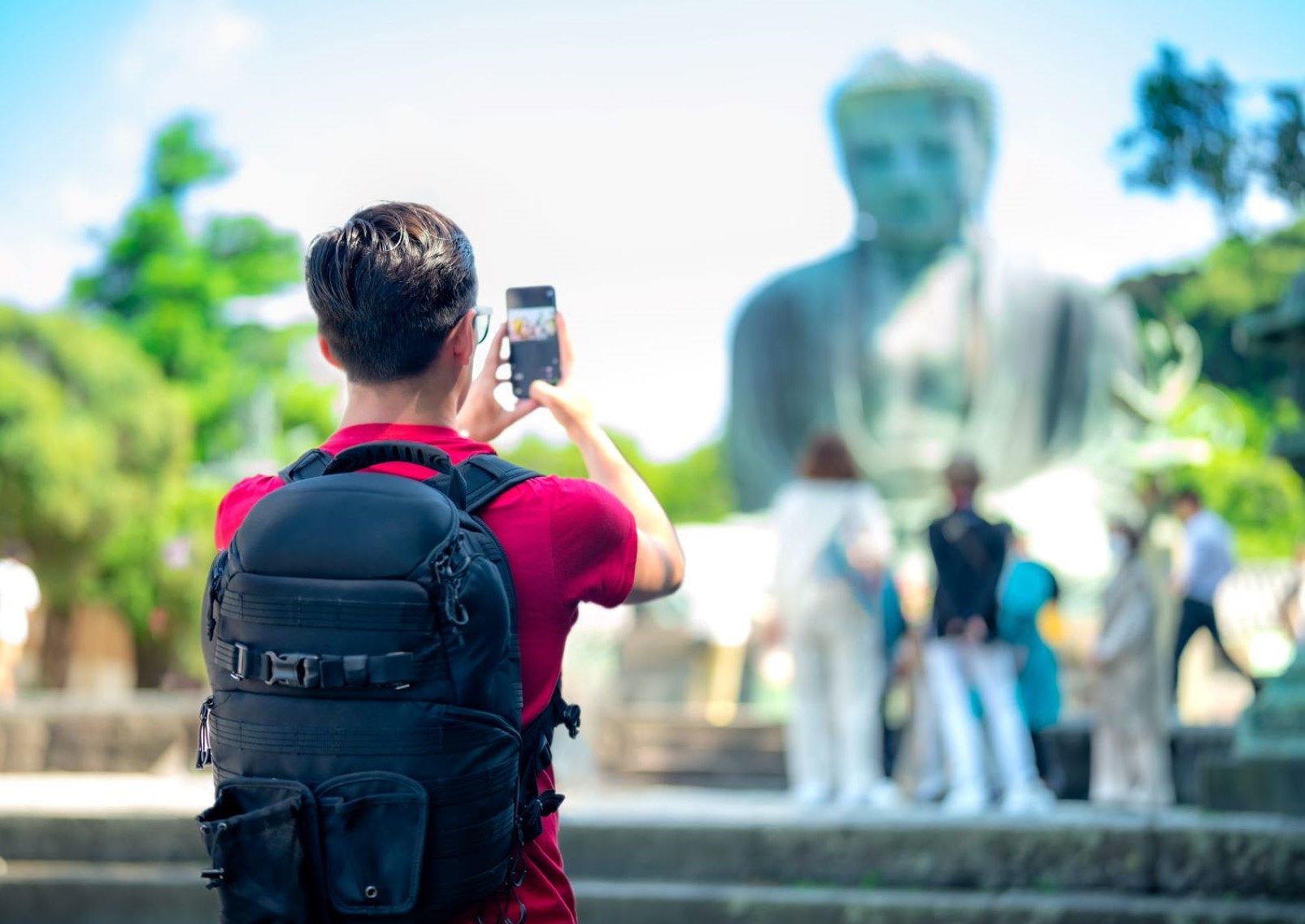 Un viaggiatore a Kamakura, Giappone
