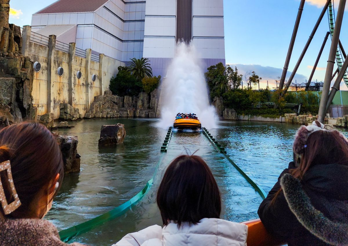 Attrazione Jurassic Park a Universal Studios Japan, Osaka