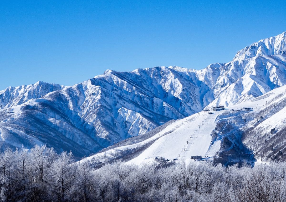 Alpi giapponesi innevate, Nagano