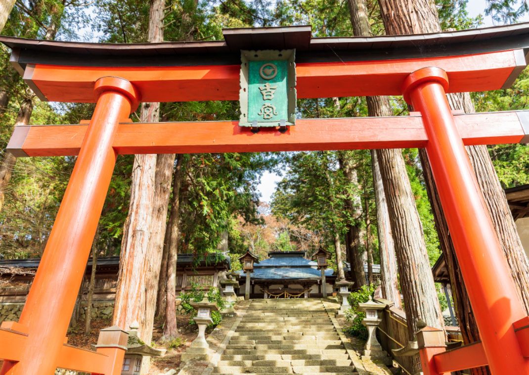  Santuario Hida Sannogu Hie, location di anime in Giappone