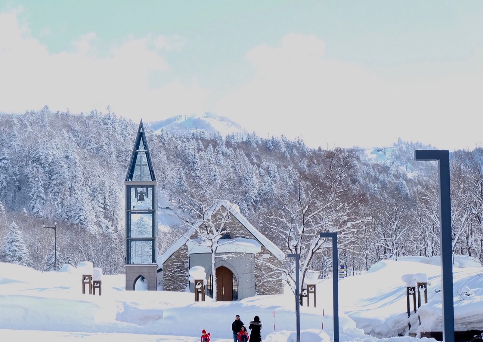  Paesaggio innevato a Kiroro