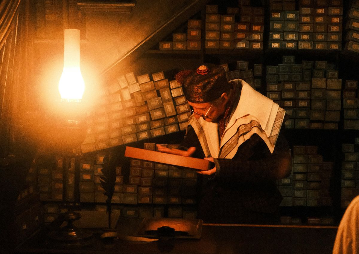 Negozio Ollivanders nell’area Harry Potter di Universal Studios Japan, Osaka
