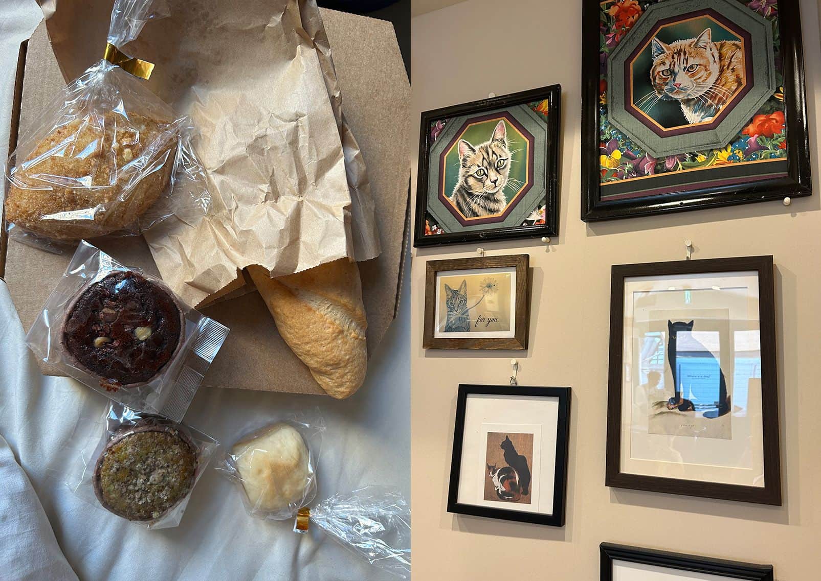Prodotti da forno di Where is a Dog Café - Tokyo, Giappone