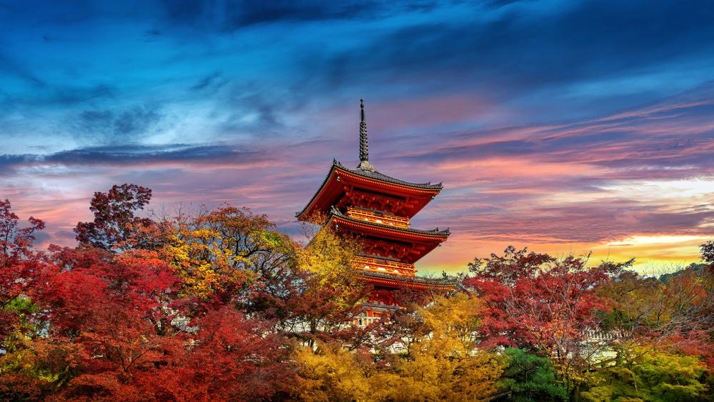 Colori autunnali in Kyoto