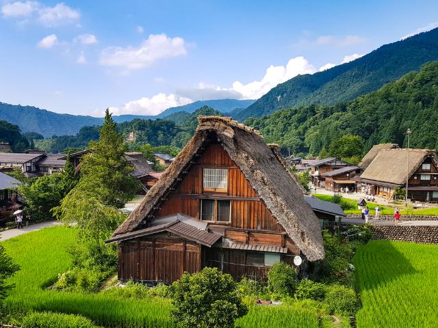 Casa tradizionale a Shirakawago 