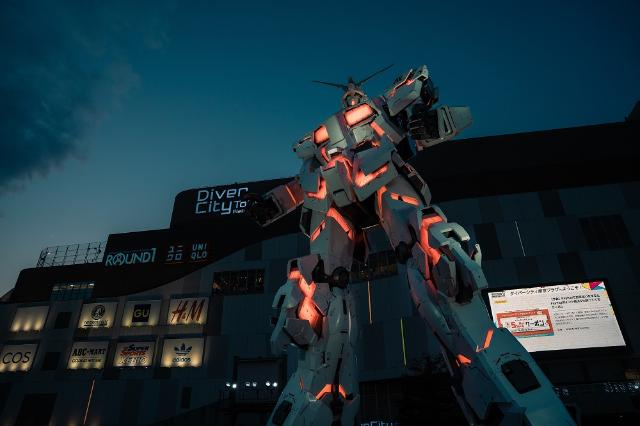 Robot Gundam a Diver City, Tokyo