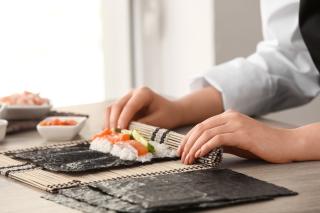 Workshop di preparazione del sushi