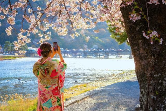 Ponte Togetsukyo a Kyoto