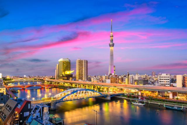 Skyline di Tokyo