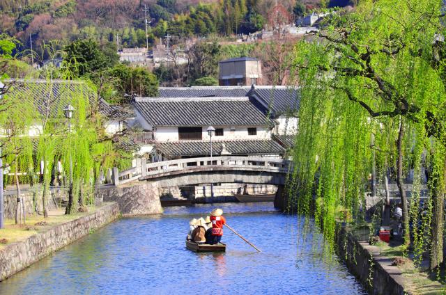 Canali di Bikan a Kurashiki, Okayama 