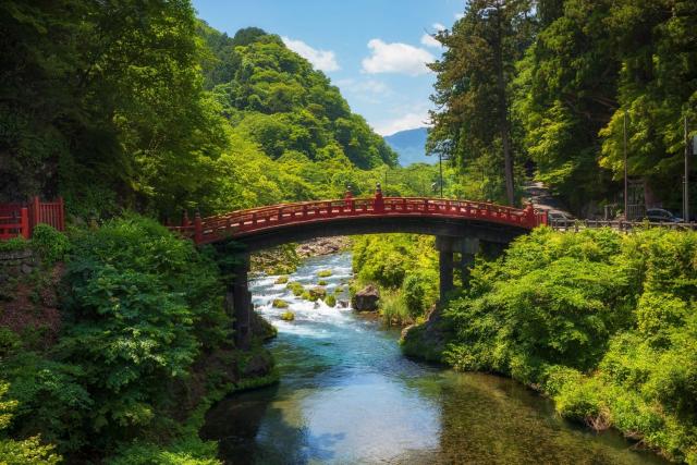 Ponte Shinkyo, Nikko