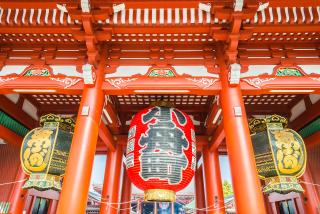 Tempio Sensoji nella zona di Asakusa in Giappone
