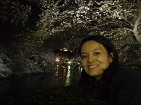 La prima volta durante la fioritura dei ciliegi a Chidorigafuchi