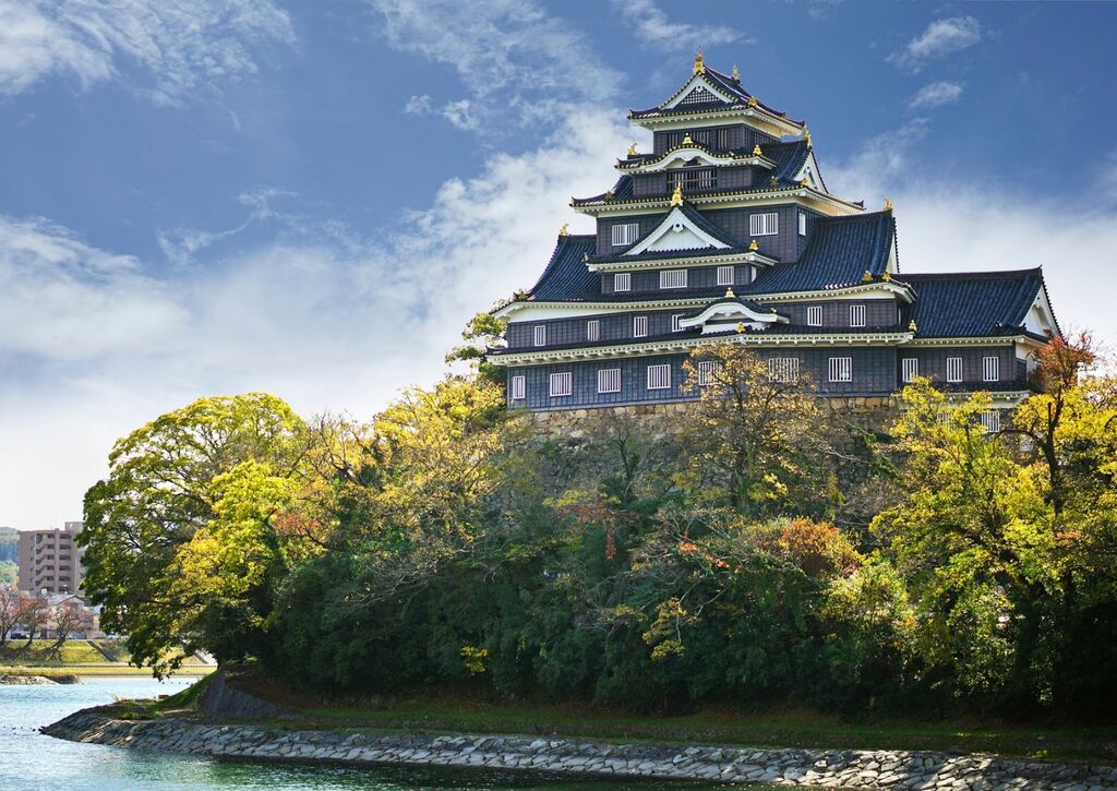 Il castello di Okayama