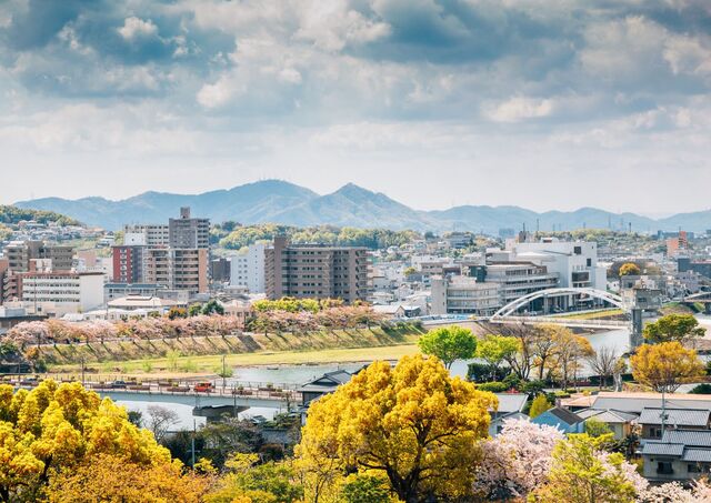 Vista di Okayama