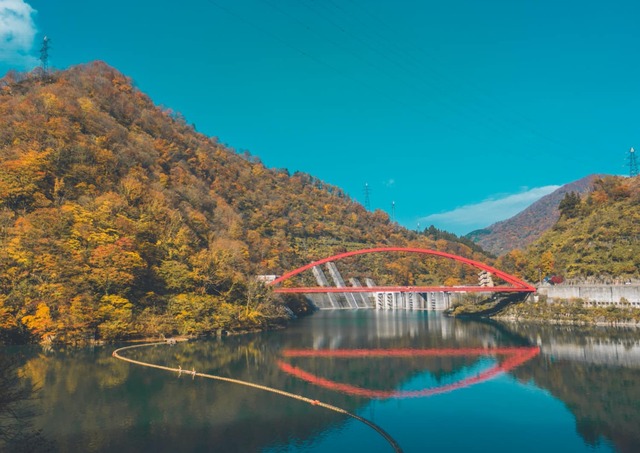 Lago Unazuki e ponte Komen