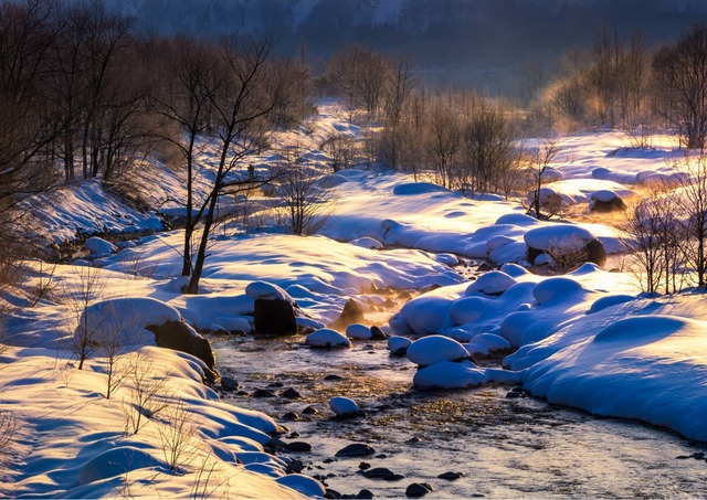 Fiume a Miyama,  Hakuba 