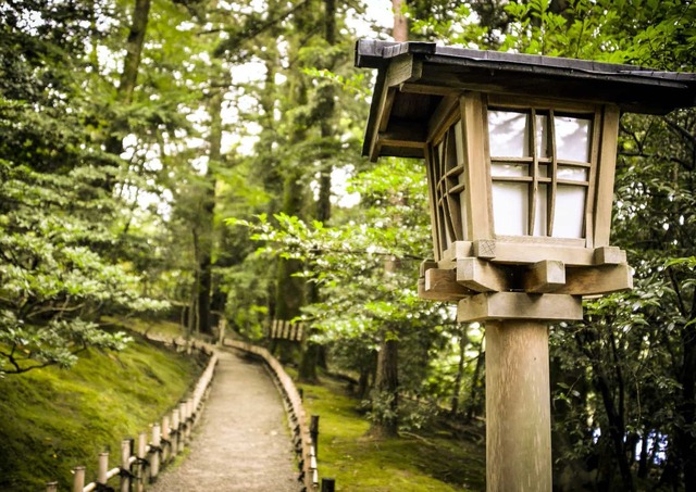 Passeggiata lungo i sentieri del Parco Gyokusen-in Maru