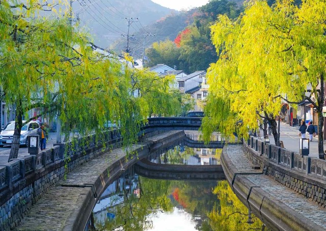 Il fiume Otani a Kinosaki Onsen