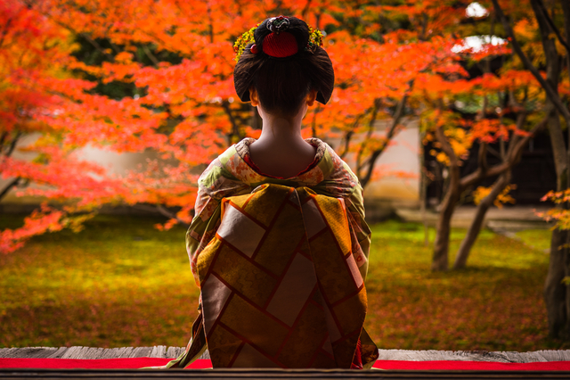 Cena con maiko, Kyoto