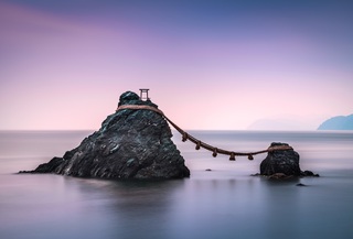 Le rocce sacre Meoto-iwa, Ise