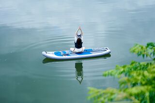 SUP su un fiume