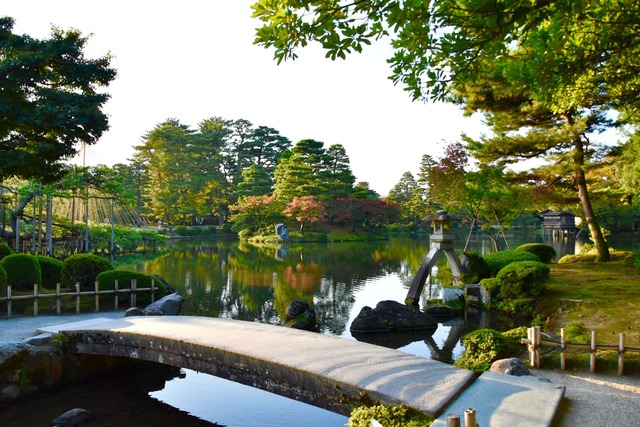 Giardino Kenroku-en, Kanazawa 