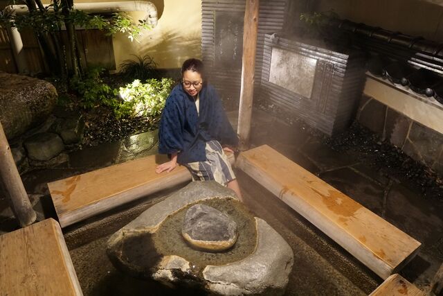 Ashiyu – pediluvio termale pubblico a Kinosaki Onsen 
