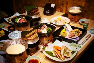 Cena kaiseki in un ryokan