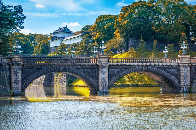 Ponte Nijubashi, Palazzo Imperiale di Tokyo